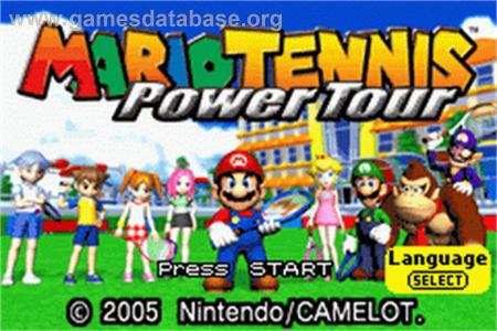 Cover Mario Tennis Advance - Power Tour for Game Boy Advance